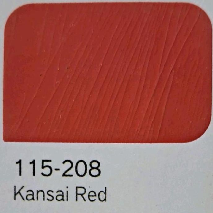 Troffice- Ftalit Kansai Red 208 Ftalit Signal Red 134 Ftalit Permanent Red 143 Cat Kayu Besi Merah F