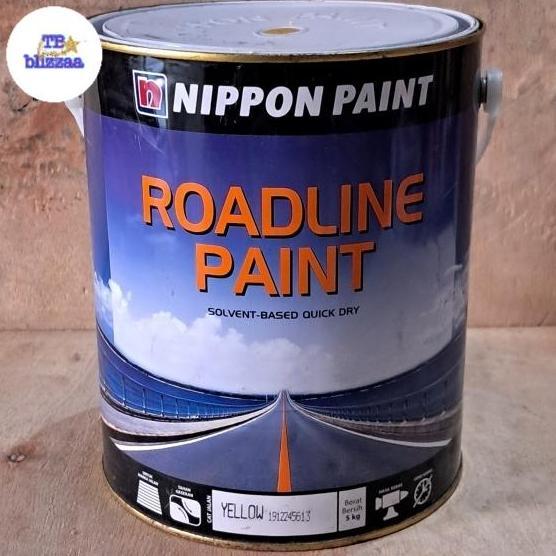 Troffice- Roadline Paint 5Kg Nippon Paint Cat Roadline 5Kg Nippon Paint Cat Marka Jalan Cat Jalan Ni