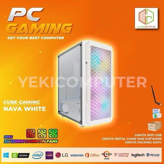 Pc Rakitan Gaming Intel Core I7 4770 I Rx 580 8Gb I Ssd - Rakitan Gaming Pc I Pc Gaming I Pc Live St