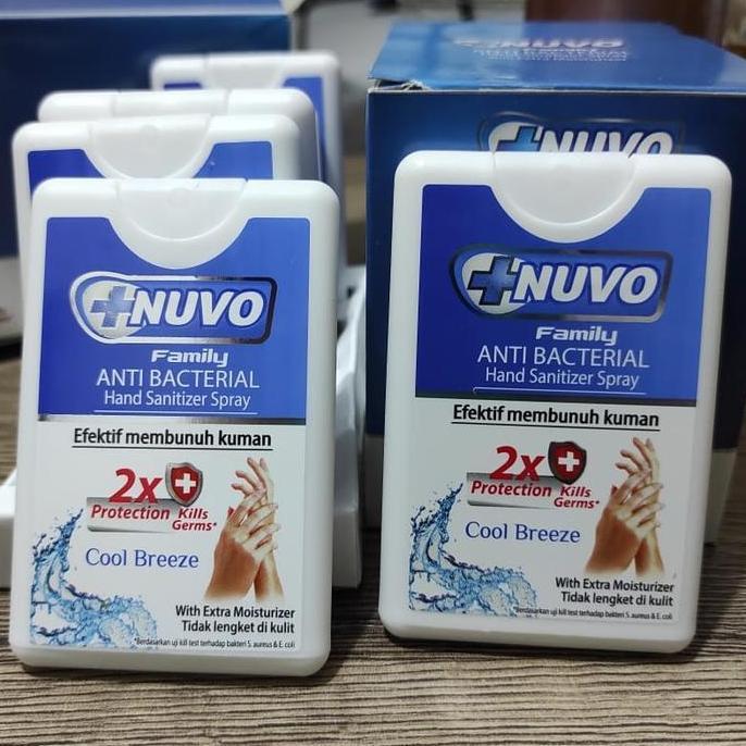 Bytwx- Nuvo Spray Hand Sanitizer 18Ml