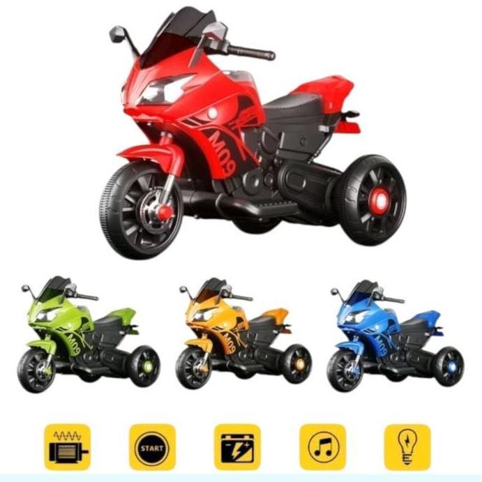 Mainan Anak Motor Aki Vortec Moto3 Gp Pedal Gas Allshop