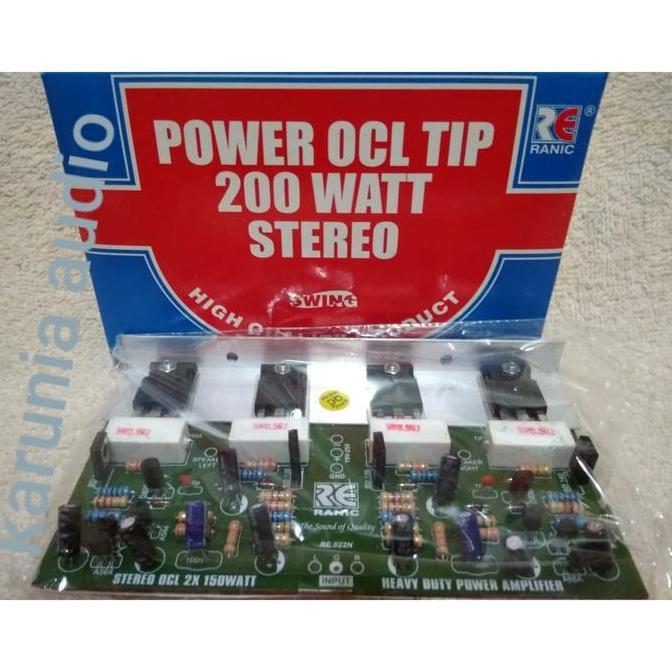 Kit Power OCL TIP 200W STEREO