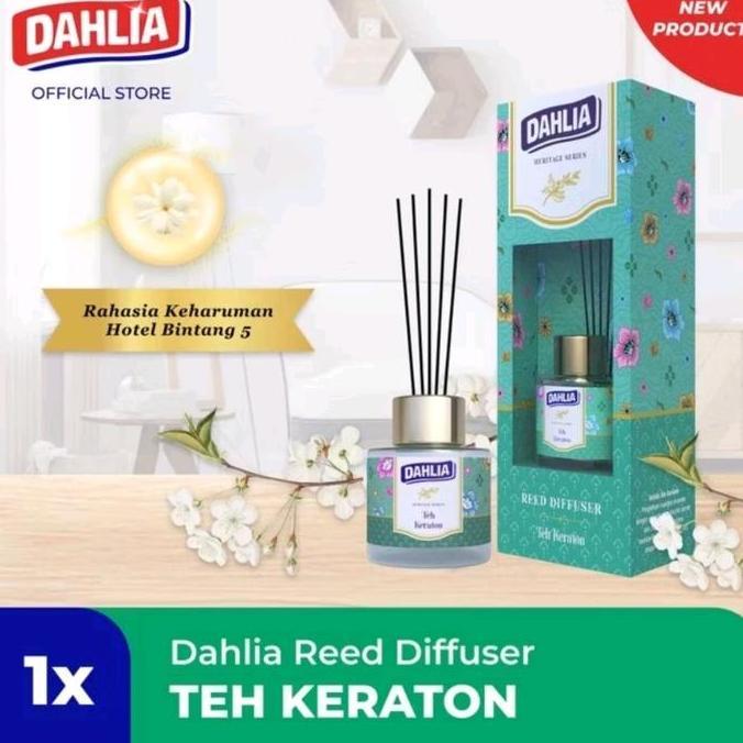 Ready !!! Dahlia Teh Kraton Reed Diffuser