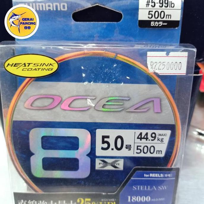 TERMURAH - SENAR SHIMANO OCEA 8 PE 5/500M