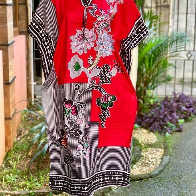 Ready stock DASTER BATIK ELOK MODEL KIMONO JEPANG