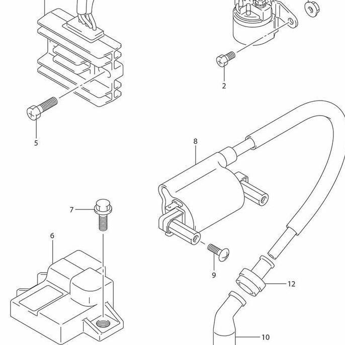 IGNITER ASSY / CDI SUZUKI THUNDER 125 HAK EN125HAK (Gb. 6)