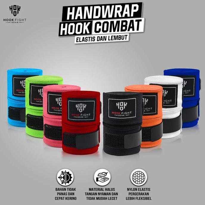 Motionx- Handwrap Muay Thai Hook Fight Gear, Hand Wrap Boxing Hook, Handwrap