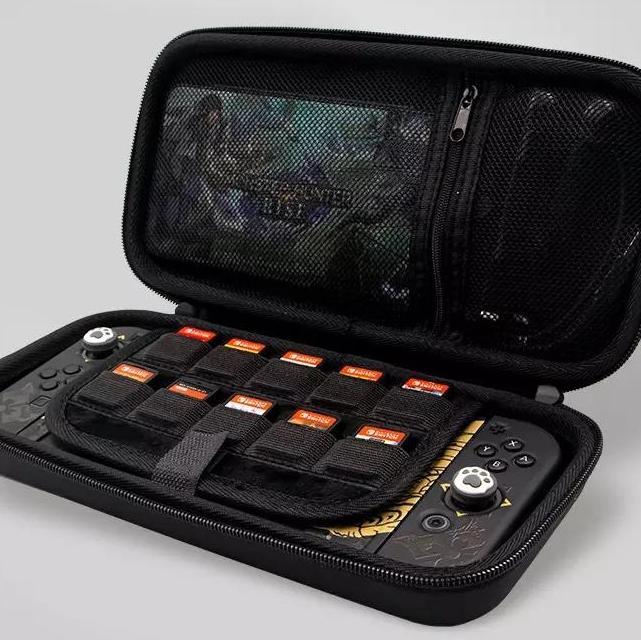 Pouch Tas Bag Hard Shell Monster Hunter Edition for Nintendo Switch 1 murah