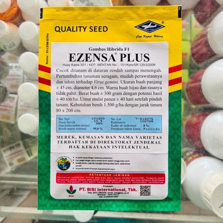 Bisa Cod Benih Gambas Hibrida Ezensa Esenza Plus 10 Gram ><