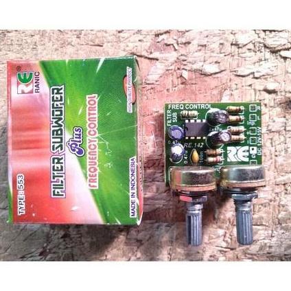 kit filter subwoofer plus frekuensi