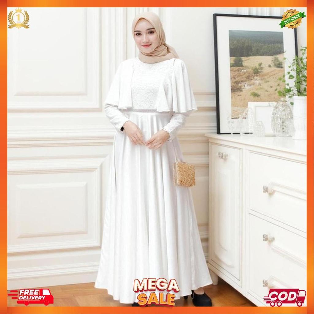Baju Gamis Wanita Terbaru Dress Remaja Kekinian  2021 Dress Wanita Syirin Modern 2021 [L6]