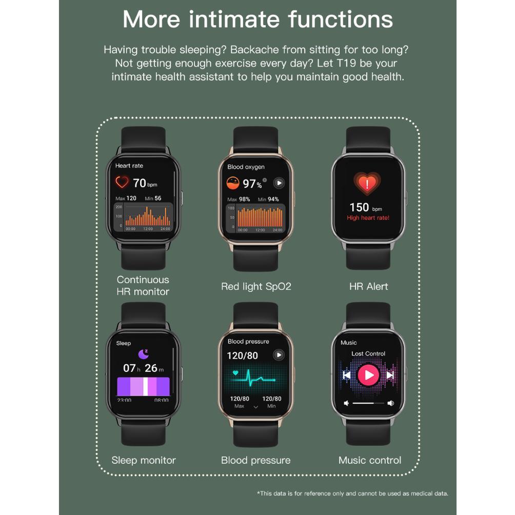 TERBARU [Top Seller] Zero T19F Smartwatch 1.83"HD Screen Jan Tangan Metal Bezel AI Smart Voice Assis