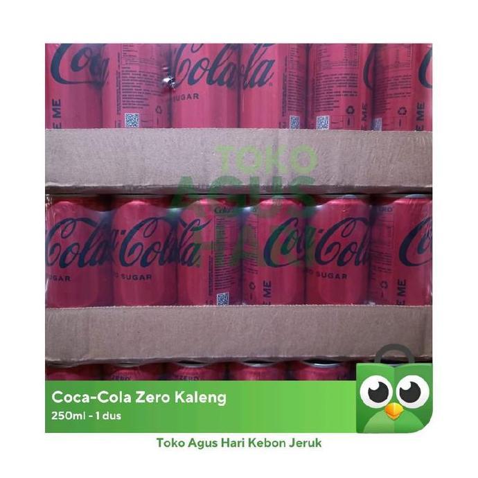COCA COLA ZERO kaleng 330ml