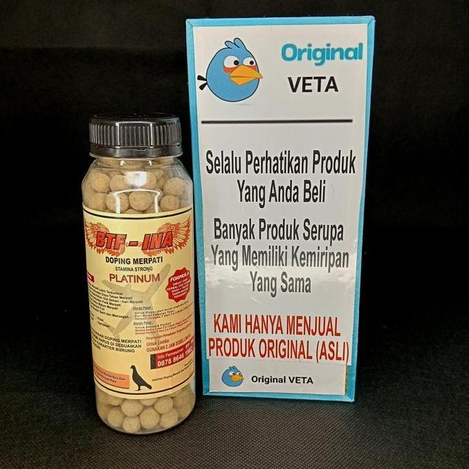 Bridwoi- Btf Ina Doping Merpati Stamina Strong Platinum, Sprint, 3 In 1 Vitamin