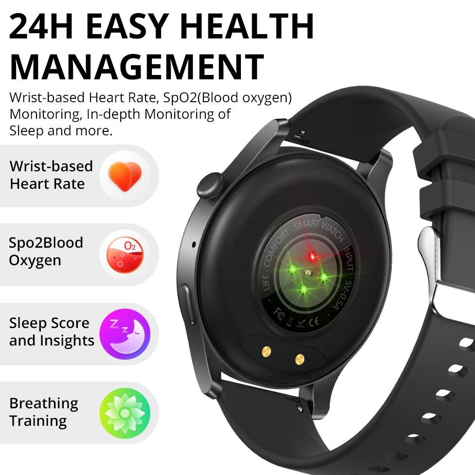 Discount COLMI V73 smart watch AMOLED screen Muslim prayer Health Monitoring Men Watch Women Watch B