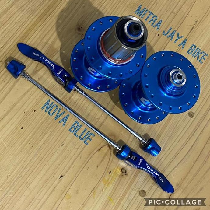 Hub FreeHub Novatec 32 Hole Six Bolt Sealed Bearing Jangkrik Terlaris