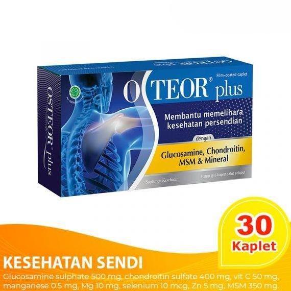osteor plus 1 BOX - SUPLEMEN TULANG DAN SENDI