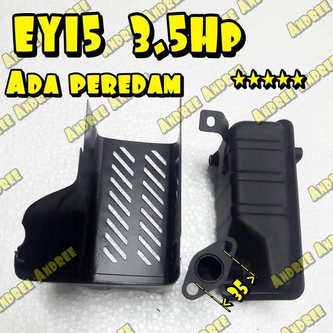 ((((()paling dicari] Muffler Silencer Knalpot Kenalpot EY15 EY-15 - 3.5 HP OEM - Import