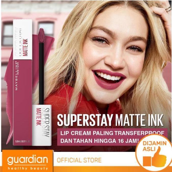 Papupi- Maybelline Superstay Matte Ink 117 Ground Baker 5Ml