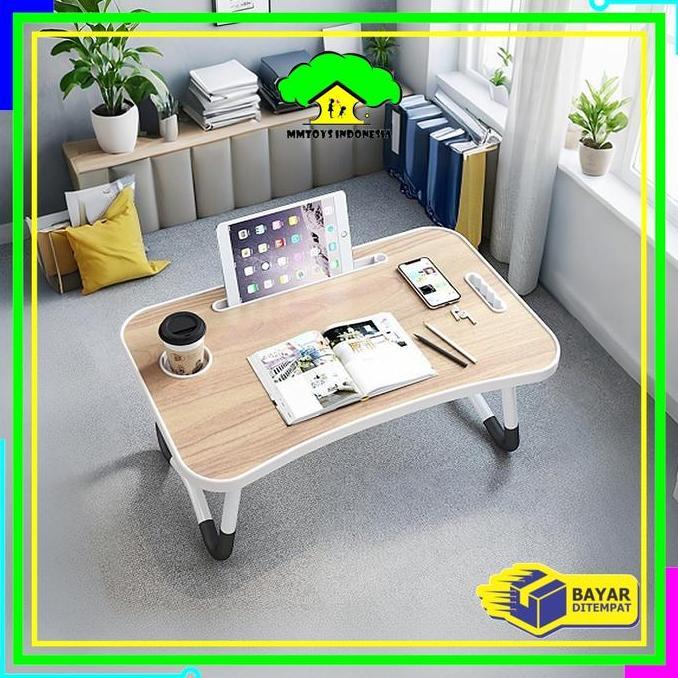 jgrds59_store  - MI C78 Meja Laptop Lipat Portable Meja Belajar Anak Multifungsi Anti A