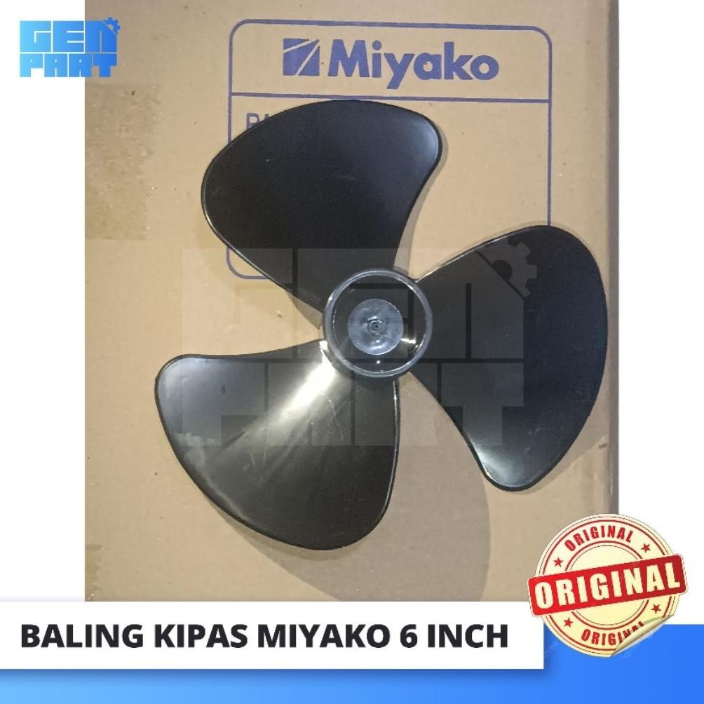 TERBARU Baling Kipas Angin MIYAKO KAD 06 6 Inch