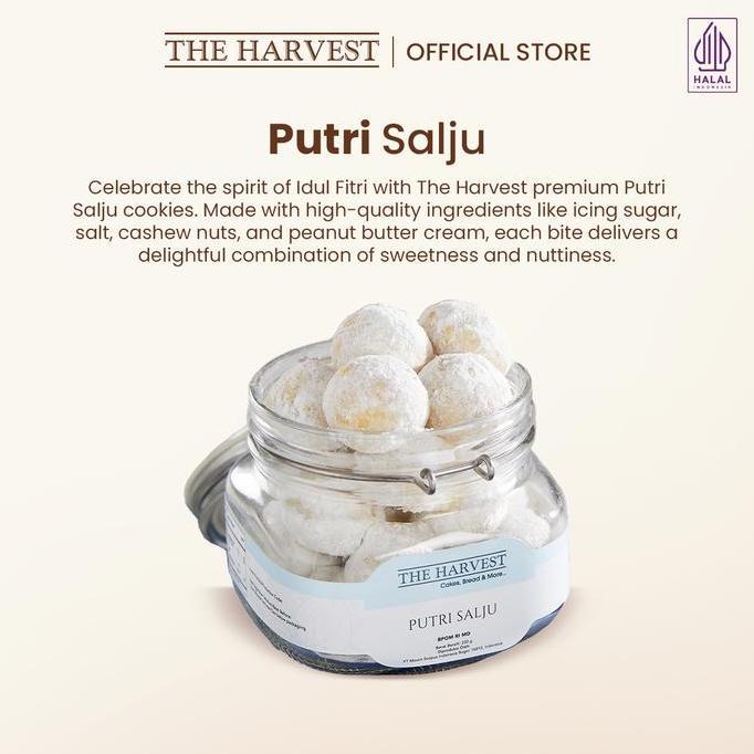 Putri Salju | Kue kering lembut dengan taburan gula halus yang manis