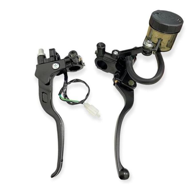 Promo Master Rem Tabung Pisah Big Set Kiri Kanan Handle Motor Matic & Kopling Diskon