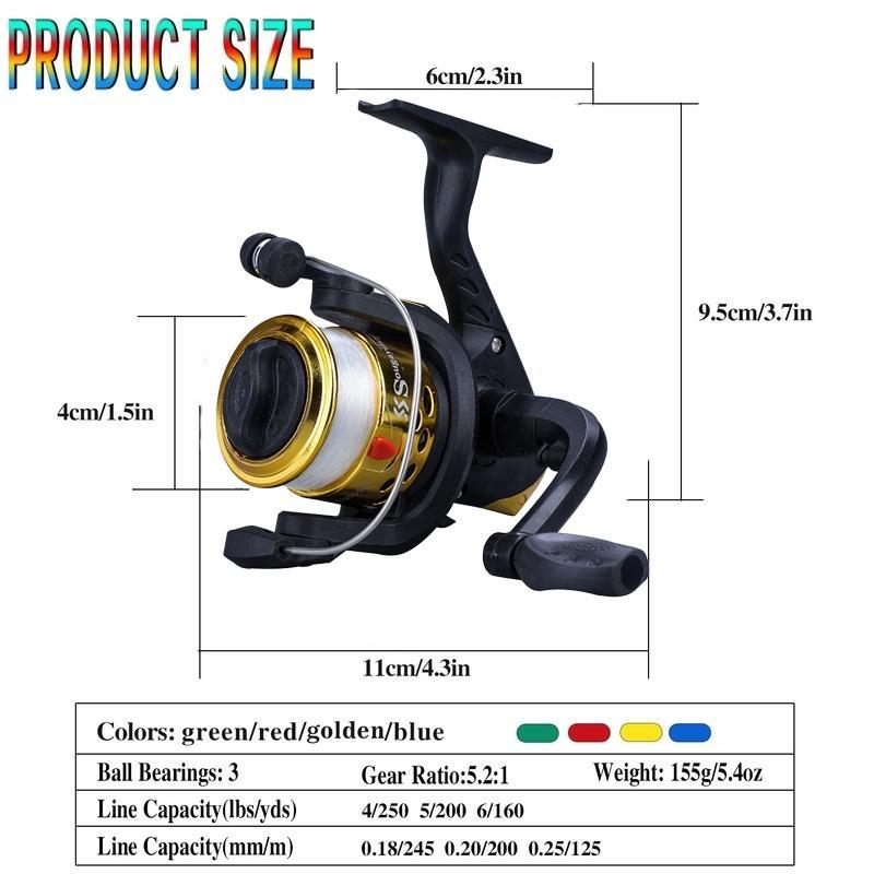 Sougayilang Joran Panicng Set 160Cm Pancingan Set Lengkap Teleskopik Joran Set Reel Pancing