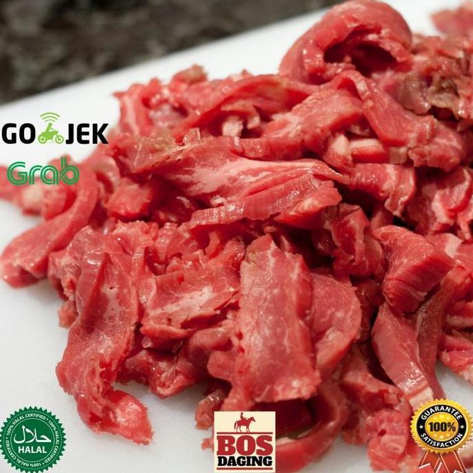 Bnbx- Daging Has Dalam Slice Teriyaki 500Gr Dijamin Fresh Segar