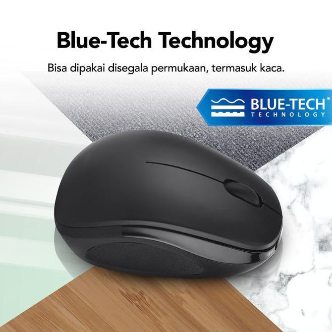 Gemgem- Micropack Mouse Premium Wireless Rechargeable Blue Tech - Bt-751C