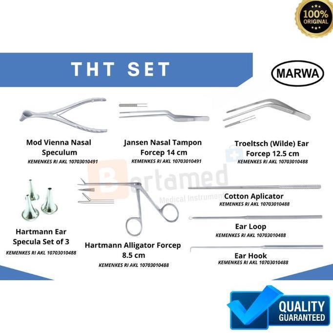 LAPAKJAJAN33 - THT INSTRUMEN SET / SET PEMERIKSAAN THT