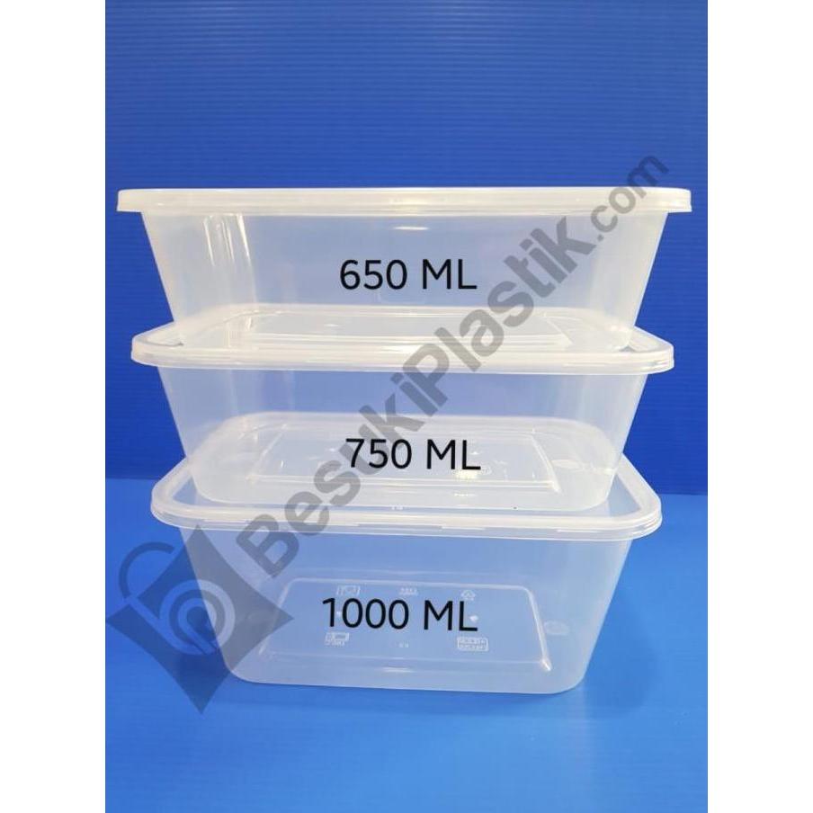 Thinwall 750ml / Box 750ml/ Kotak Microwave 750ml