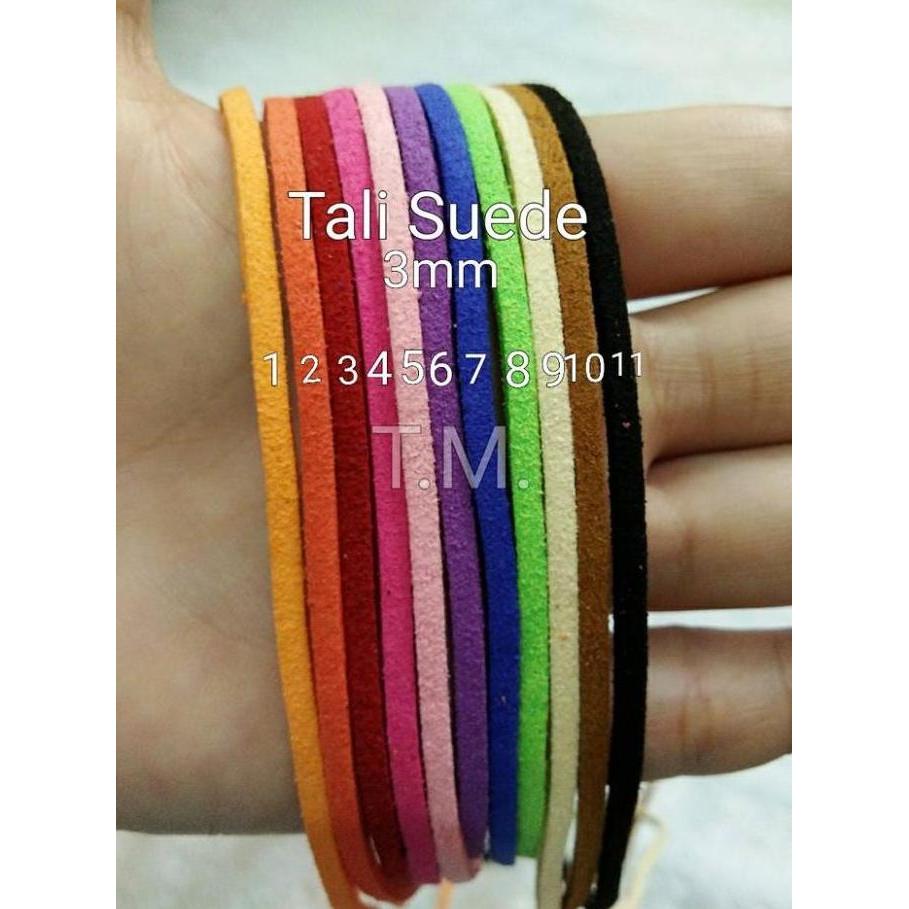 Tali Suede 3mm - Tali Gelang/Kalung Chocker