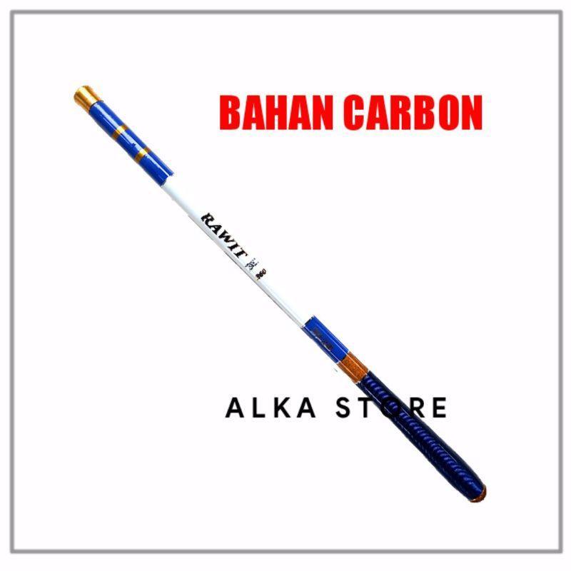 Joran Tegek Carbon Ruas Pendek Oregon Rawit Kaku Ringan