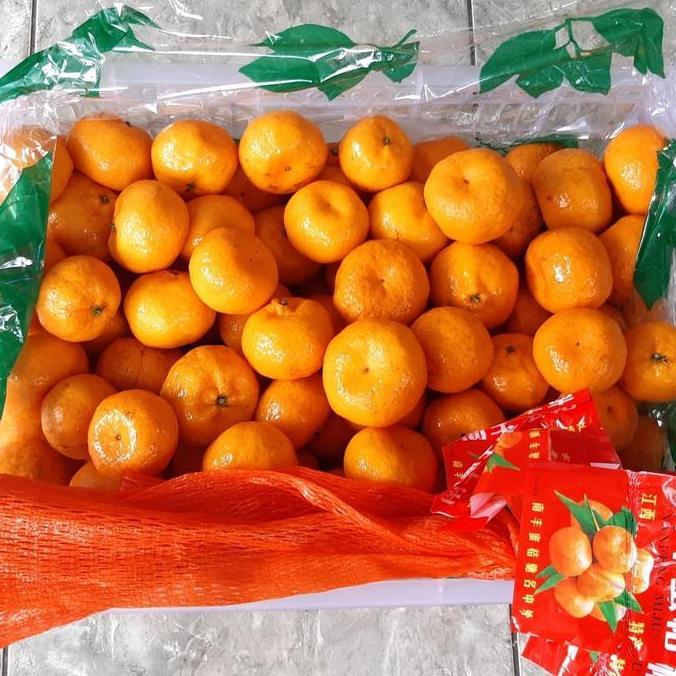 Bnbx- Grosir Murah 1 Keranjang Jeruk Santang Madu Manis Buah Shantang Import