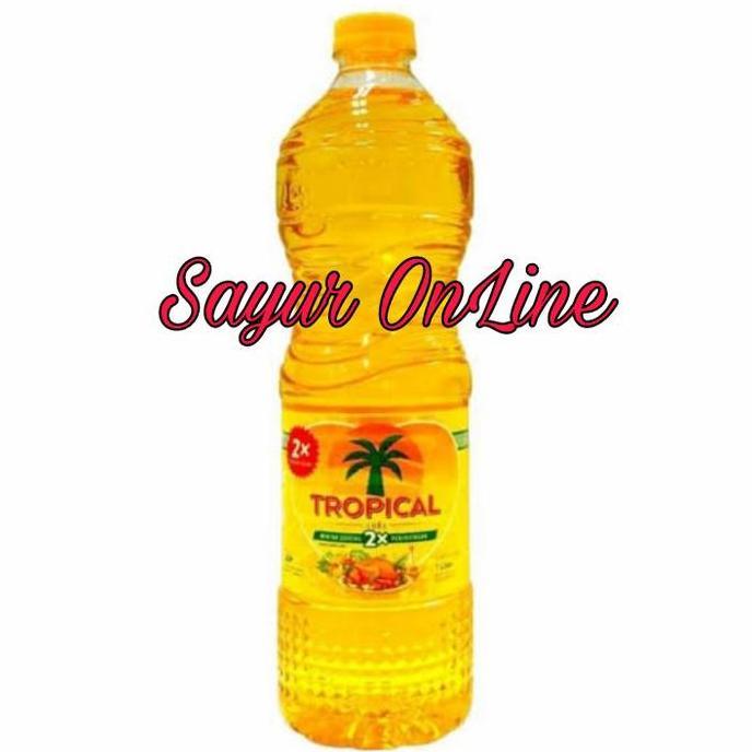 Bnbx- Minyak Tropical Botol Minyak Sayur Tropical 1 Liter Kemasan Botol