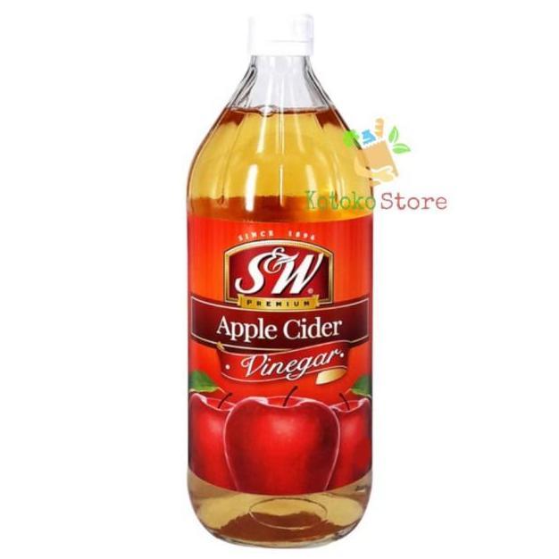 SW Apple Cider Vinegar / Cuka Apel SW / S&W Cuka Apel 473ml