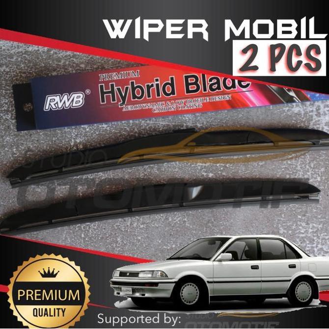 Wiper Corolla Twincam Hybrid Rwb / Wiper Rwb Corolla Twincam 2 Pc Hemat