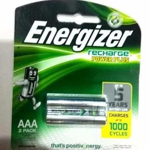 baterai energizer recharge A3 isi 2 pcs