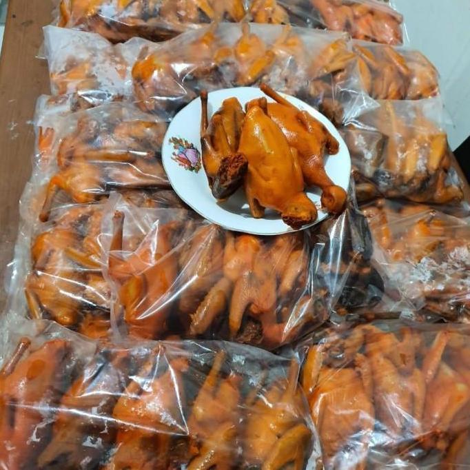 Burung dara berbumbu siap goreng