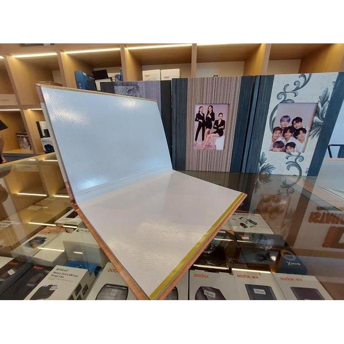 Album Foto 4R Double COVER LUBANG / Album 6R 10 Sheet Putih