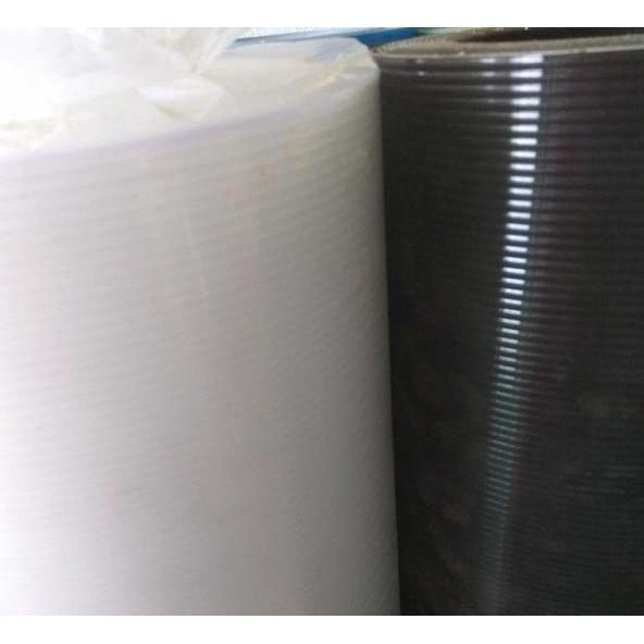 Fiber pagar fiber penutup pagar motif Garis