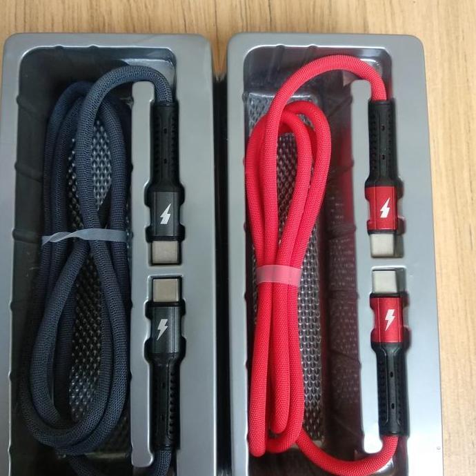 Ready SECRET G LC91 Kabel Cable Data FAST Charger 3A Type-C To Type-C 100CM
