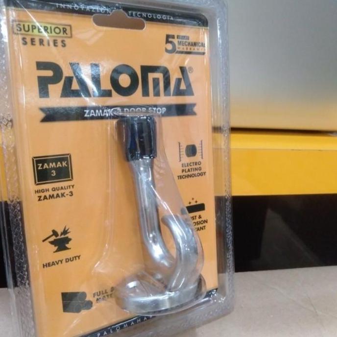 DOOR STOPER PENAHAN PINTU DINDING KARET PALOMA DSP 712