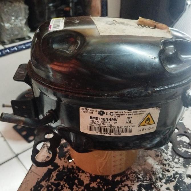 KOMPRESOR KULKAS LG INVERTER BMG110NHMV BEKAS