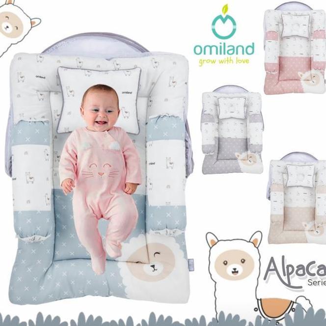 Ter Omiland Kasur Lipat Bayi Dakron Kelambu Baby Alpaca