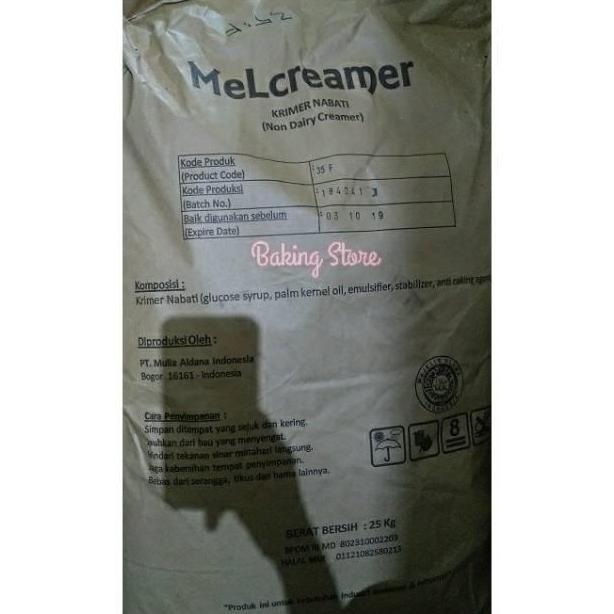 Creamer Powder - Bubuk Creamer 35F 25kg - Gosend Only RDN