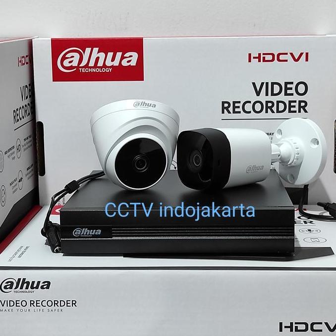 Paket CCTV 8 channel 4 Kamera CCTV 2MP