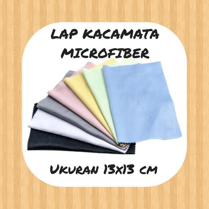 $$$$] Lap kacamata lembut halus kain pembersih fog cloth fiber kacamata