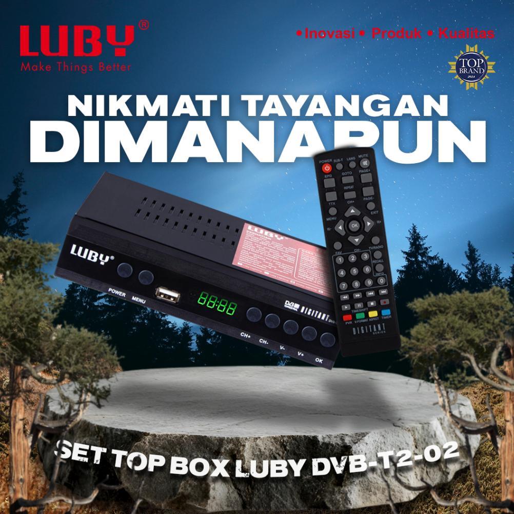 Luby Set Top Box Luby DVB-T2-02
